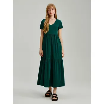 Dámské šaty Midi šaty - XS - House - zelená - 806GC-96X