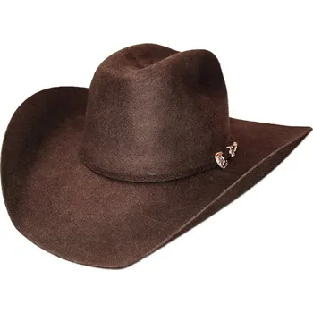 Stars & Stripes Klobouk westernový Wyoming Stars & Stripes, hnědý Obvod hlavy: 62 cm