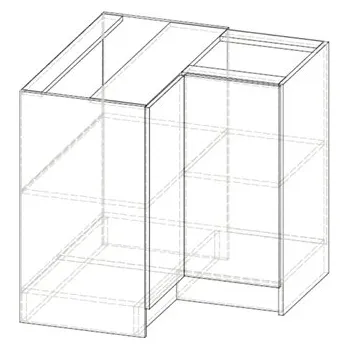 Kuchyňská skříňka Renar Lenna LV-12 (sonoma světlá) (L)