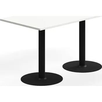 Jídelní stůl Stůl ALVA, 1400x700x720 mm, vysokotlaký laminát, černá/bílá