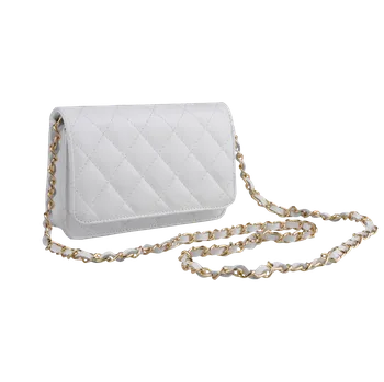 NovaKabelka.cz Kožená italská crossbody kabelka Milva Bianca