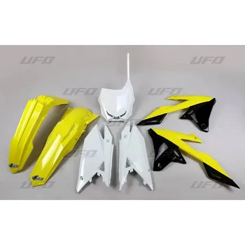 UFO kompletní sada plastů SUZUKI RMZ 250 19-25, RMZ 450 18-25 barva (žlutá/černá) (SU418E999) (UFO kompletní sada plastů SUZUKI RMZ 250 19-25, RMZ 450 18-25 barva (žlutá/černá) (SU418E999))