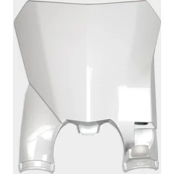 UFO tabulka na startovací číslo HONDA CRF 250R/RX 18-20 barva bílá (s kryty tlumičů) - (UFO tabulka na startovací číslo HONDA CRF 250R/RX 18-20 barva bílá (s kryty tlumičů) -)