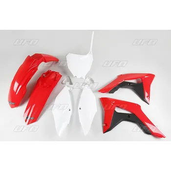 UFO kompletní sada plastů HONDA CRF 250R 18-21, CRF 450R 17-20 barva (bílá/červená) (HO119E999) (UFO kompletní sada plastů HONDA CRF 250R 18-21, CRF 450R 17-20 barva (bílá/červená) (HO119E999))