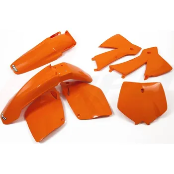 UFO kompletní sada plastů KTM SX-SXF 01-02 barva oranžová (KT501E127) (UFO kompletní sada plastů KTM SX-SXF 01-02 barva oranžová (KT501E127))
