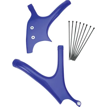 Osvětlení pro motocykl UFO kryty rámu YAMAHA YZ 125/250 02-04 barva světle modrá (UFO kryty rámu YAMAHA YZ 125/250 02-04 barva světle modrá)