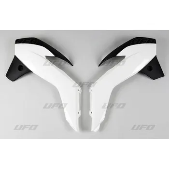 Autodíl UFO kryty chladiče KTM SX 13-17 barva 17 (bílá/černá) (UFO kryty chladiče KTM SX 13-17 barva 17 (bílá/černá))