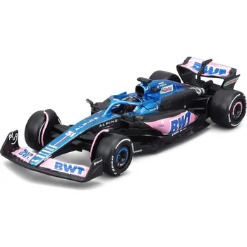 Plastikový model Bburago 1:43 RACE Formule F1 - BWT Alpine F1 Team A523 (2023) #31 (Esteban Ocon)