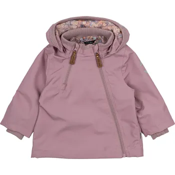 Dívčí bunda Lehká dětská přechodová bunda odolná proti větru a dešti růžová Woodrose Mikk-Line 16735 Velikost: 104