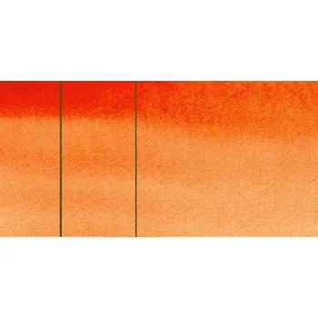 Vodová barva Akvarelová barva Roman Szmal AQUARIUS, půlpánvička - oranžová Barva: 355 – Transparent Pyrrole Orange