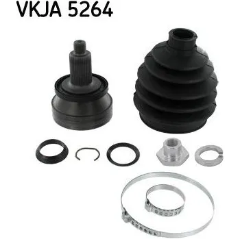 Hřídel nápravy Sada kloubů, hnací hřídel SKF VKJA 5264