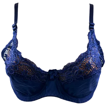 Podprsenka Dámská bavlněná podprsenka modrá 7524 Velikost: 85C