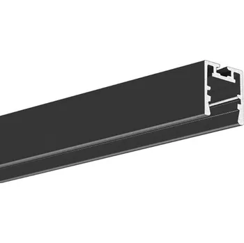LED lišta LED hliníkový profil KLUŚ PDS-ZM-PLUS černá anoda 1m