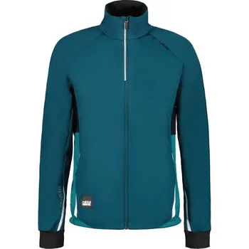 Pánská softshellová bunda na běžky Rukka TAPILA 2XL Tyrkysová, Bílá