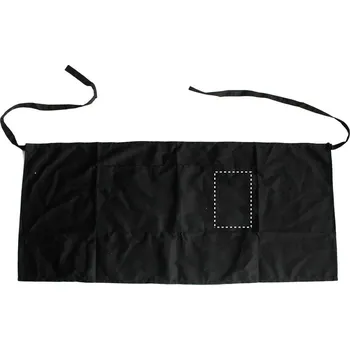 Kuchyňská zástěra Kuchyňská zástěra 10 LEFT POCKET, 160x105mm Sítotisk, 2 barvy