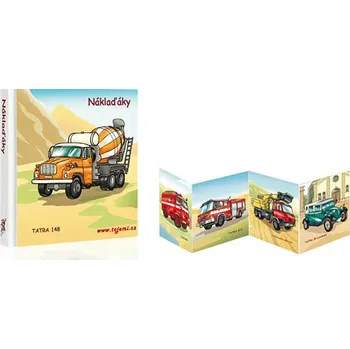 Leporelo Leporelo NÁKLAĎÁKY, 8x9cm, 1 kus