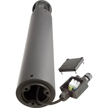 Venkovní osvětlení Deko-Light Osvětlení cesty Facado II, výška 65 cm, šedá/kouřová, Ø 11 cm, IP65 tmavě šedá metalíza RAL 840-M, kouřově šedá 1 x 20 W - Doprava zdarma