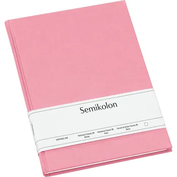 Diář Semikolon, Nelinkovaný zápisník Uni Classic A4 růžový - Formadore