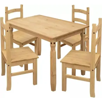 Jídelní set Jídelní stůl 16116 + 4 židle 1627 - CORONA 2 - SLEVA 3% s kodem radost25