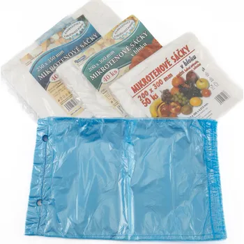 Sáček na potraviny Mikrotenové sáčky, 16x24cm, čiré, 50ks/bal.