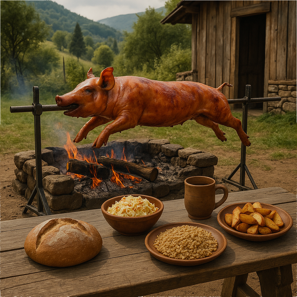 Koření, Sele na rožni 500g