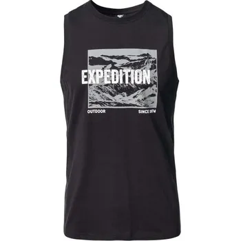 Pánské tílko Hi-Tec YATO SP S Černá, Bílá