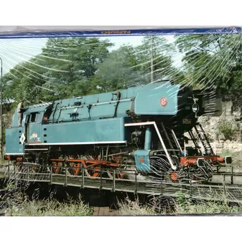 Papoušci - pohlednice lokomotiv