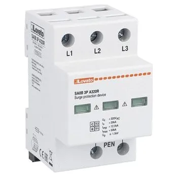 Přepěťová ochrana LOVATO Ochrana TYP 1-2 3P přepěťová SA0B3PA320R