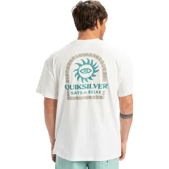 Tričko Quiksilver CL Sun Power SS snow white L 2025 - Odesíláme do 24 hodin