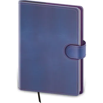 Zápisník Linkovaný zápisník Flip L Double Violet