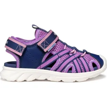 Dívčí obuv Dívčí sandály Geox J SANDAL AIRADYUM A 31 Fialová, Tmavě modrá, Bílá