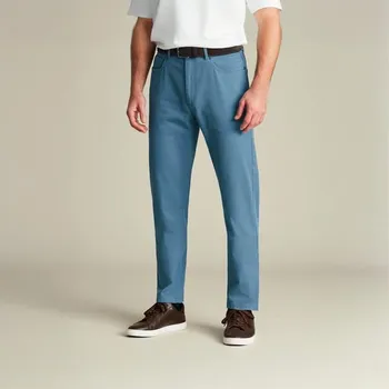 Pánské kalhoty Charles Tyrwhitt 5 Pocket Jeans — Ocean Blue