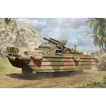 Plastikový model GMC DUKW-353 with 105mm Howitzer - I Love Kit 63540