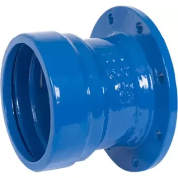 Kanalizační potrubí EU DN200 přírub.tvarovka s hrdlem
