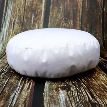 Polštář Pro Háčkování Vnitřní vak do pufu 38x10 cm bílý