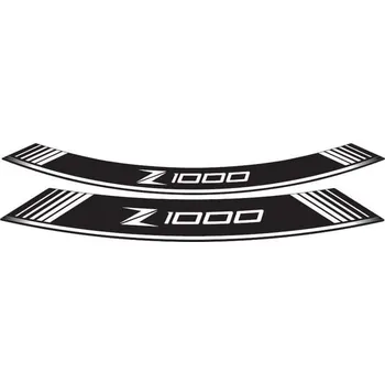 Motodoplněk Linka na ráfek puig z1000 7590b bílá linky na ráfek - sada 8ks