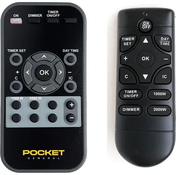 Dálkový ovladač TruFlame LED Side Lit Wall Mounted Flat Electric Fire - dálkový ovladač duplikát