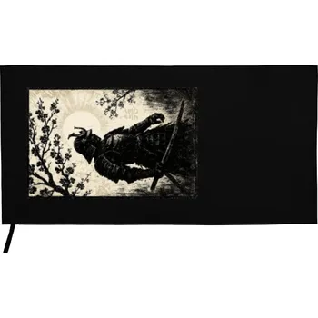 Ručník Sportovní ručník z mikrovlákna s potiskem samuraj