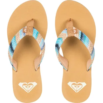 Dámské žabky Žabky Roxy Porto Raffia II blue depths 4 (37) 2025 - Odesíláme do 24 hodin