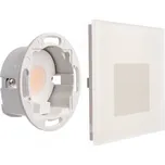 Deko-Light Nástěnné svítidlo LED SET Alwaid, matné sklo, 8 x 8 cm, 2 700 K dopravní bílá RAL 9016 1 x 4 W LED - Doprava zdarma