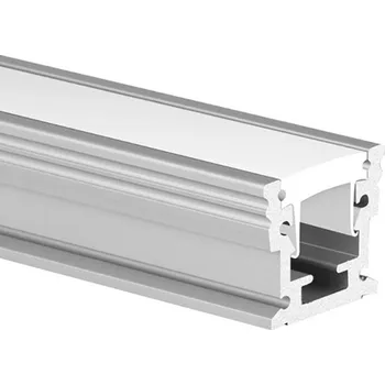 LED lišta LED hliníkový profil KLUŚ HR-MAX stříbrná anoda 1m