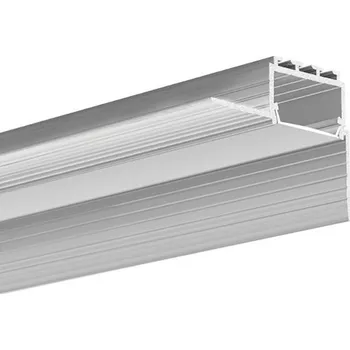 LED lišta LED hliníkový profil KLUŚ KOZUS-CR neanodizovaný 1m