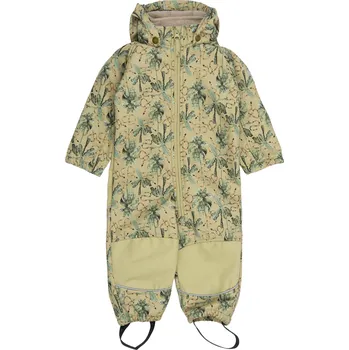 Kojenecký overall Větru a vodě odolný softshellový overal Gray green Mikk-Line Velikost: 80