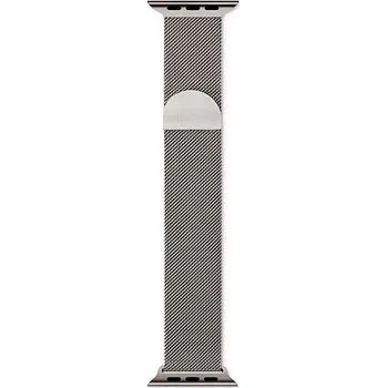 Chytré hodinky Epico Milanese Band for Apple Watch SE (44mm)/Series 1-9 (42/44/45mm) 10-11 (46mm)/Ultra (49mm) - hvězdně bílá