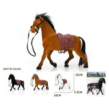 plyšák Koń flokowany MIX