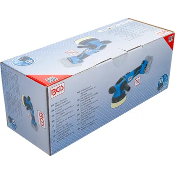 Aku excentrická leštička, bezkartáčová, 18 V, bez akumulátoru, BGS 7373