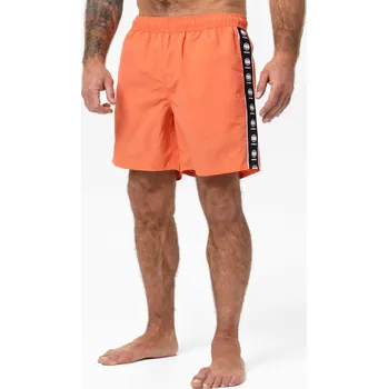Pánská móda PitBull West Coast - pánské koupací šortky BLACKMORE lososové M
