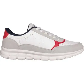Pánské tenisky Pánská volnočasová obuv U.S. POLO ASSN. GARY 44 Bílá, Červená, Šedá, Tmavě modrá