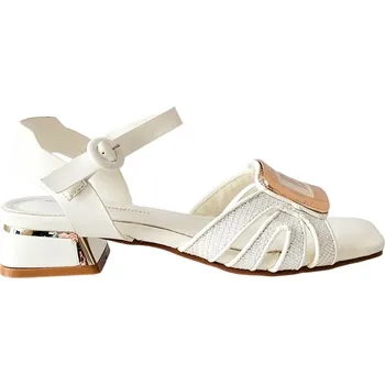 Dámské sandále Bílé sandály Laura Biagiotti ZB Calf White Velikost: 37