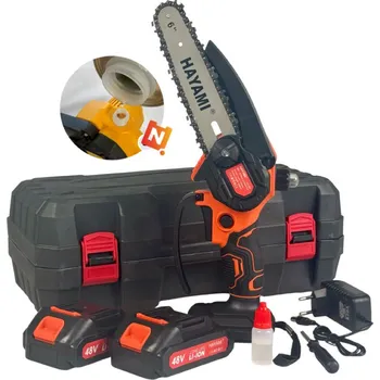Motorová pila Hayami 6\" 2x 48V + příslušenství